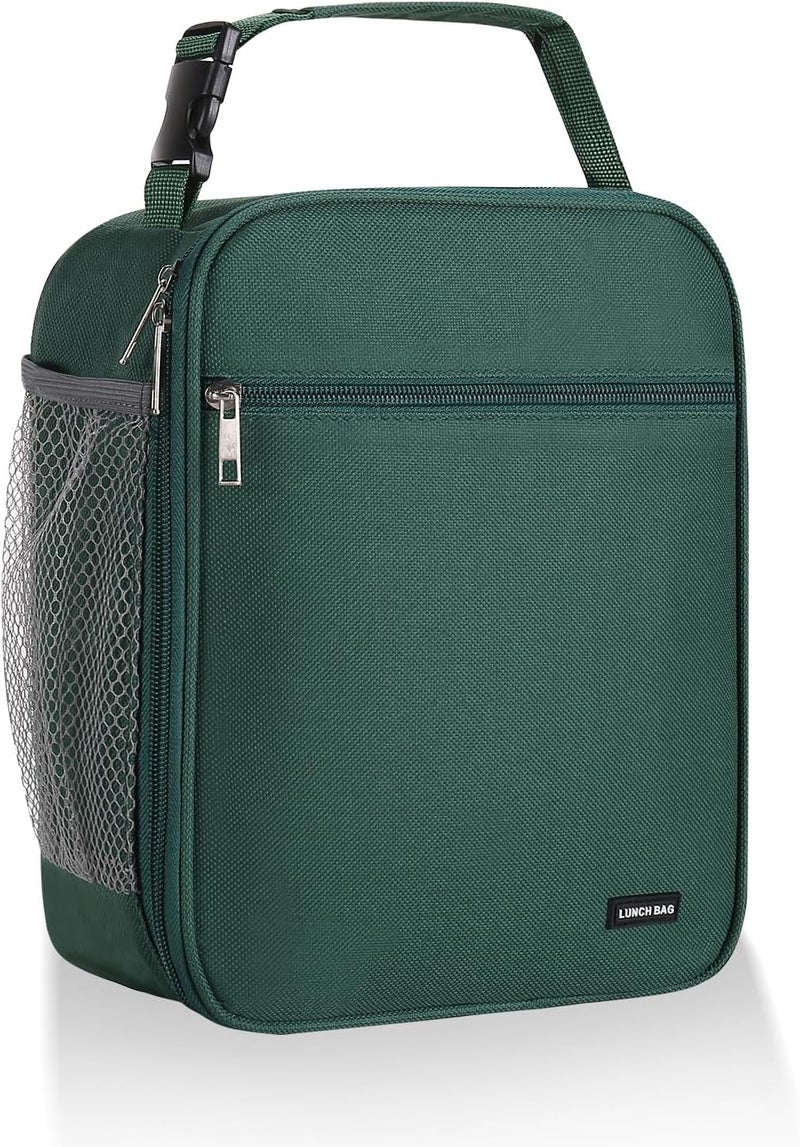 Lovoeo Lunch box Lunch bag for men women Insulated Lunchbox Lunch bags for Work Picnic Travel(Deep green) - Image 1